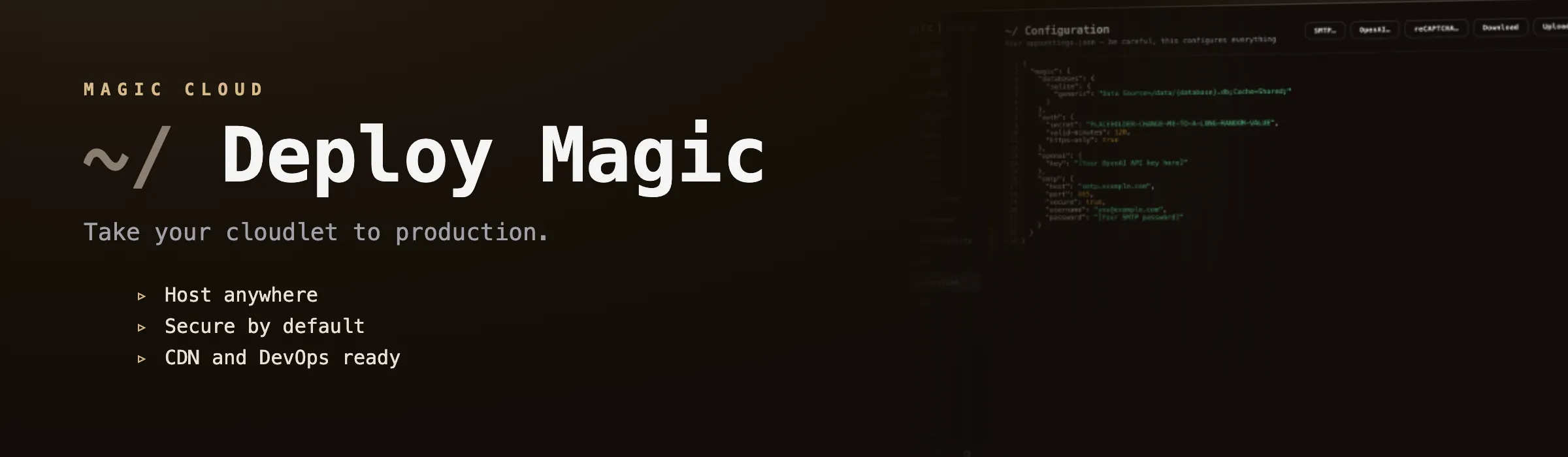 Deploy Magic