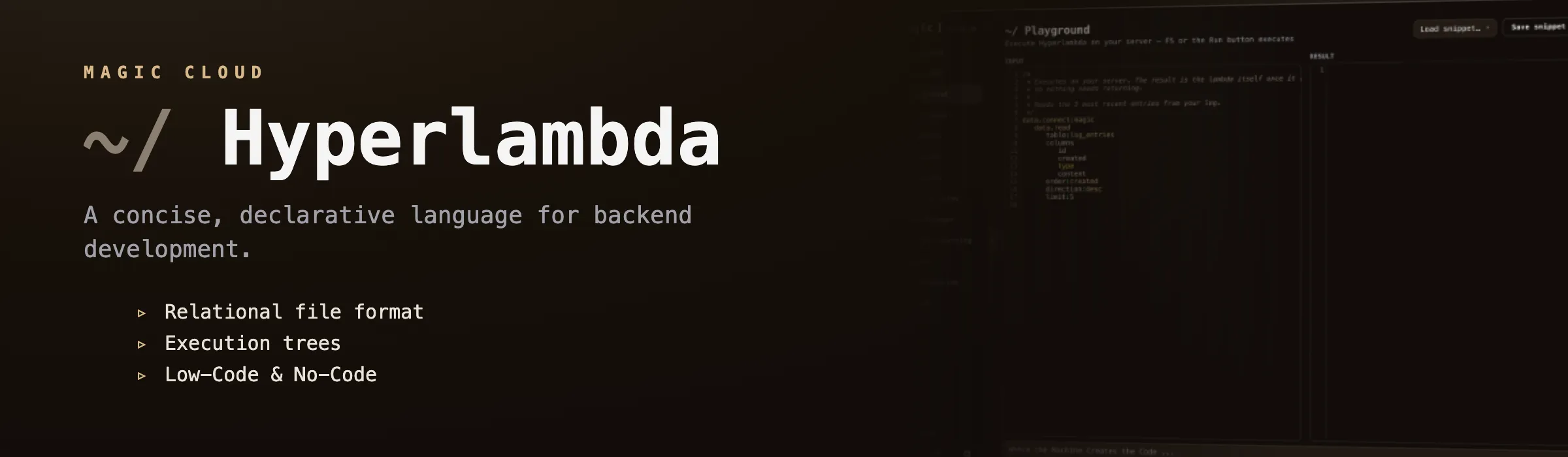 Hyperlambda