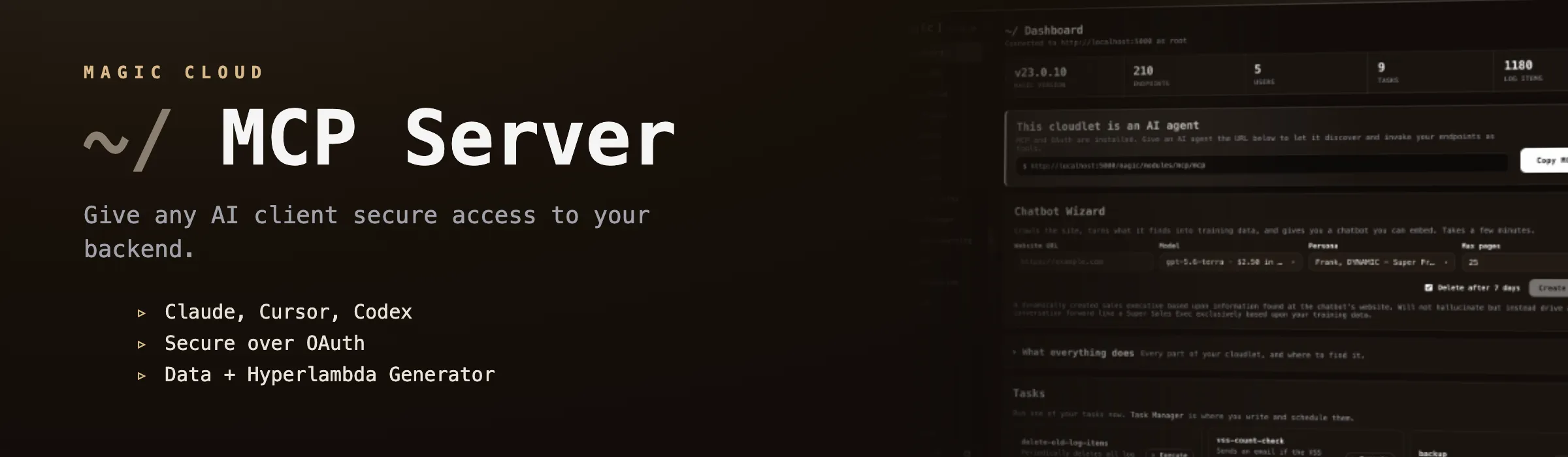 The Magic MCP server