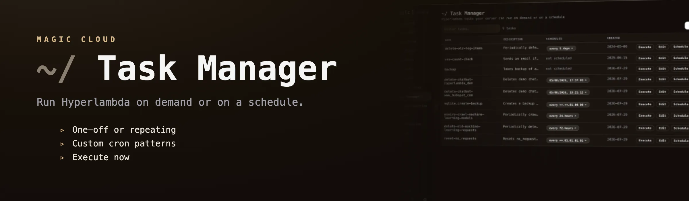 The Task Manager